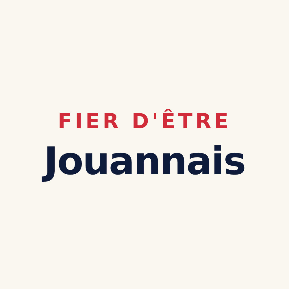 Tasse « Fier d'être Jouannais » — design pour Saint-Jouan-des-Guérets