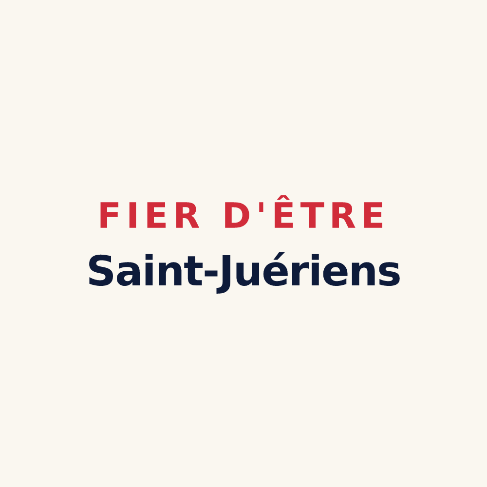 Tasse « Fier d'être Saint-Juériens » — design pour Saint-Juéry