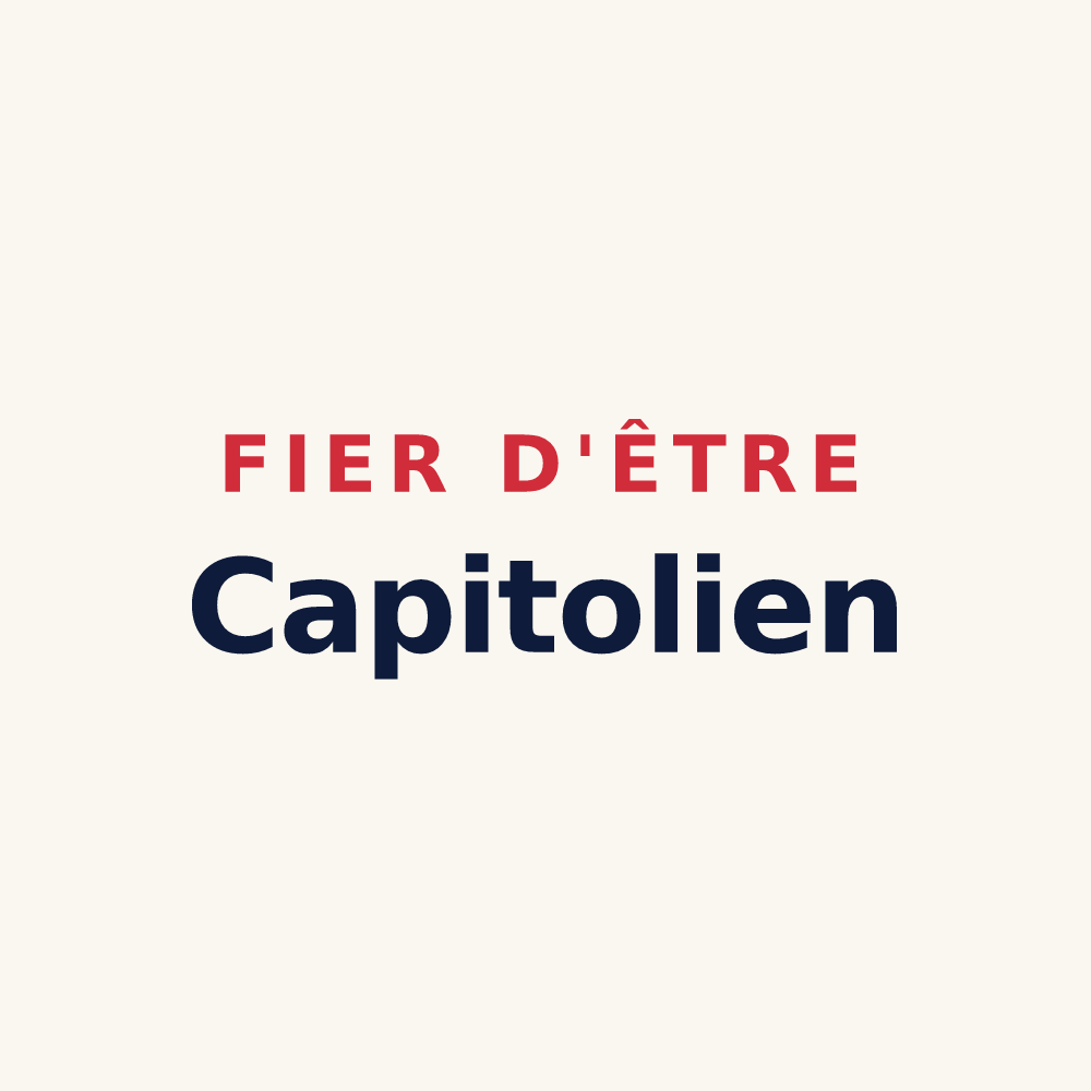 Tasse « Fier d'être Capitolien » — design pour Saint-Julien-Chapteuil