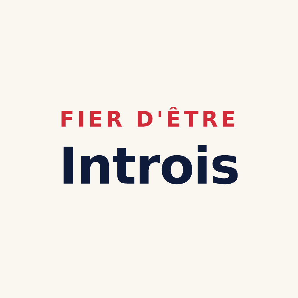 Tasse « Fier d'être Introis » — design pour Saint-Julien-d'Intres