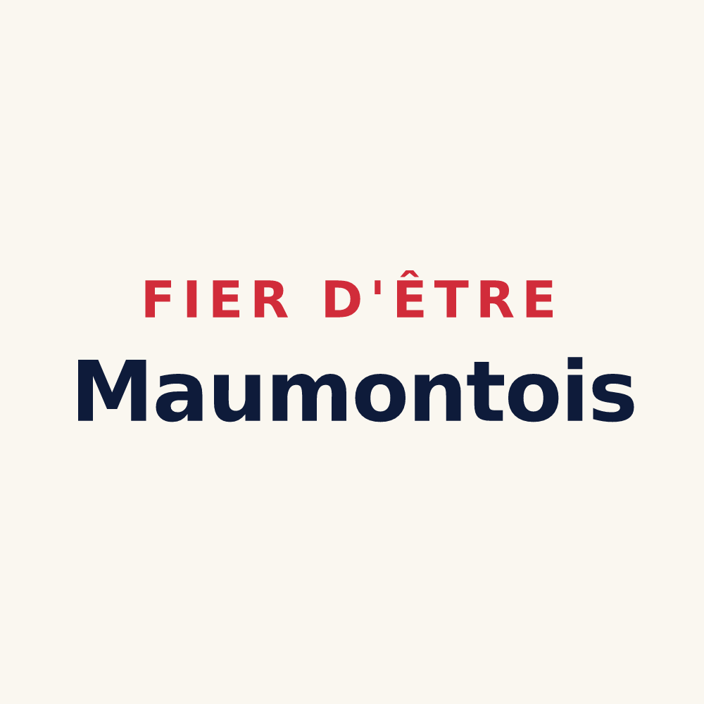Tasse « Fier d'être Maumontois » — design pour Saint-Julien-Maumont