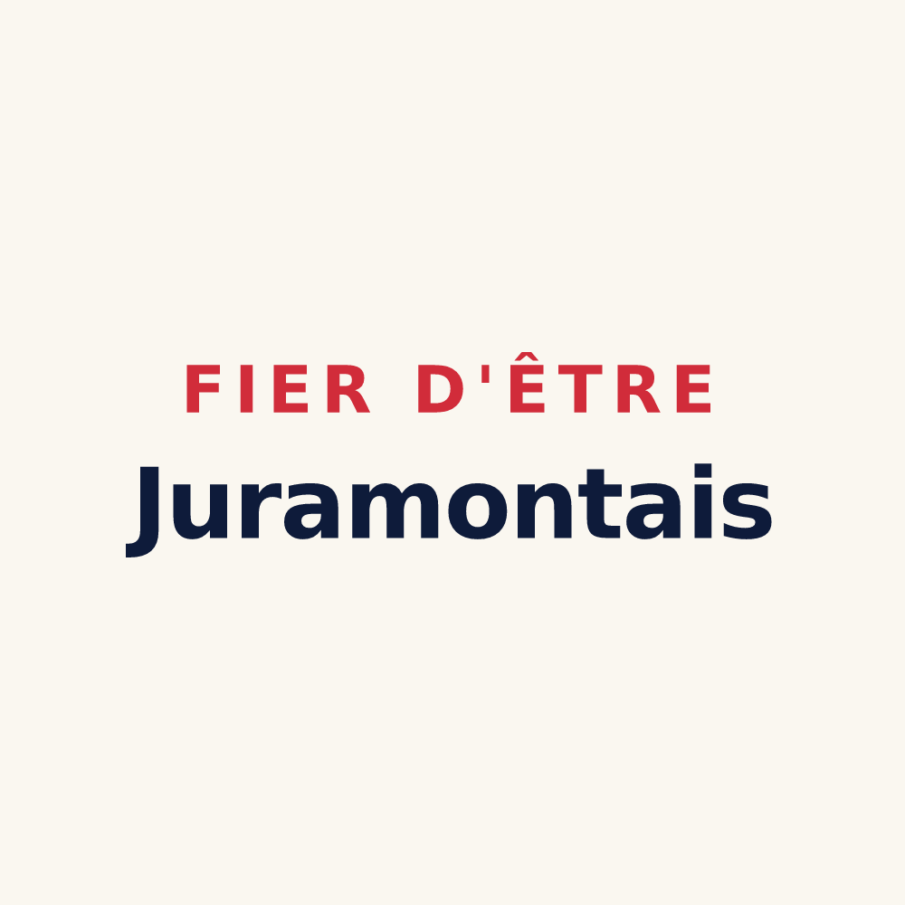 Tasse « Fier d'être Juramontais » — design pour Saint-Jure