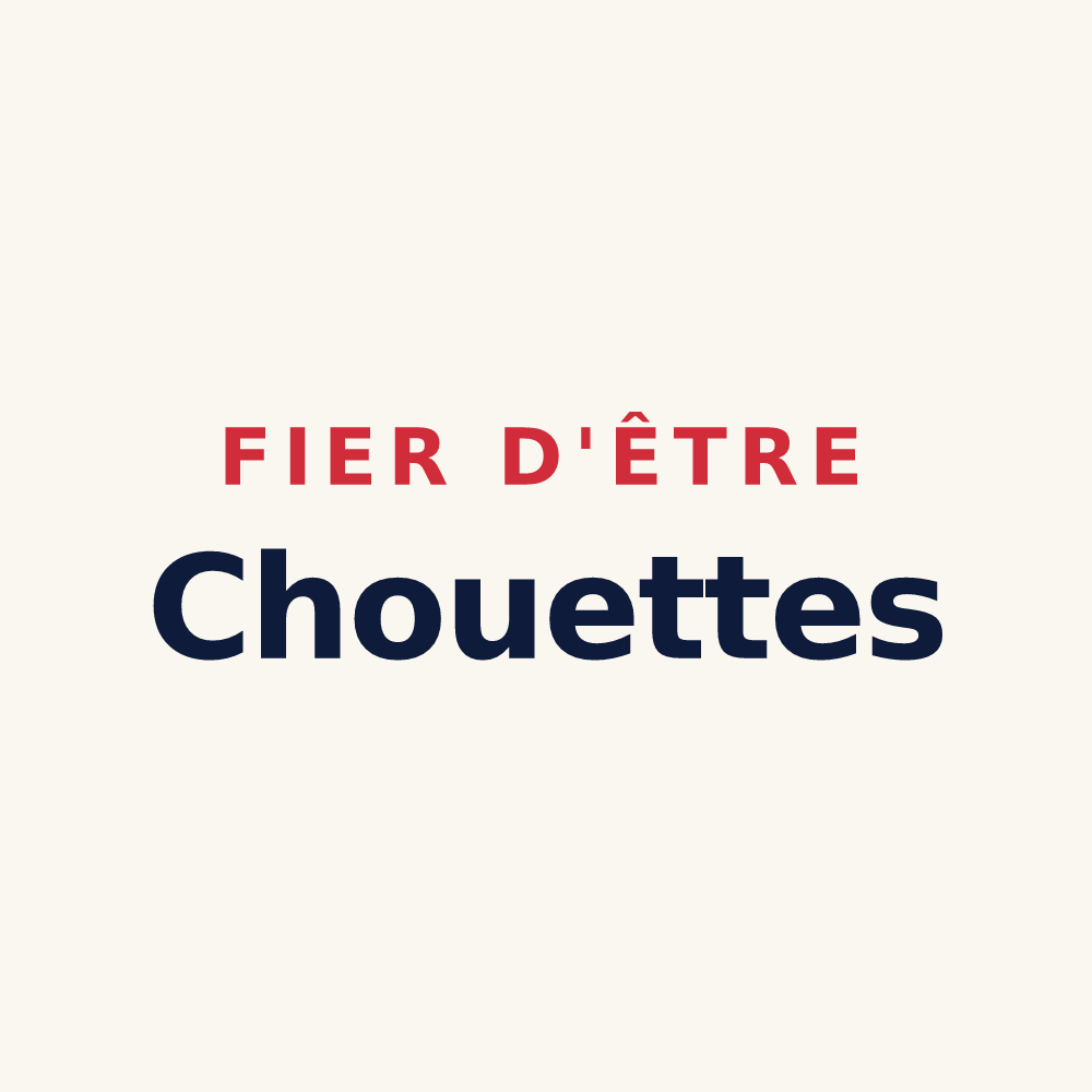 Tasse « Fier d'être Chouettes » — design pour Saint-Just-d'Avray