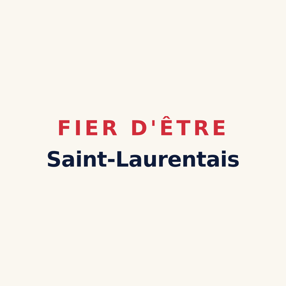 Tasse « Fier d'être Saint-Laurentais » — design pour Saint-Laurent