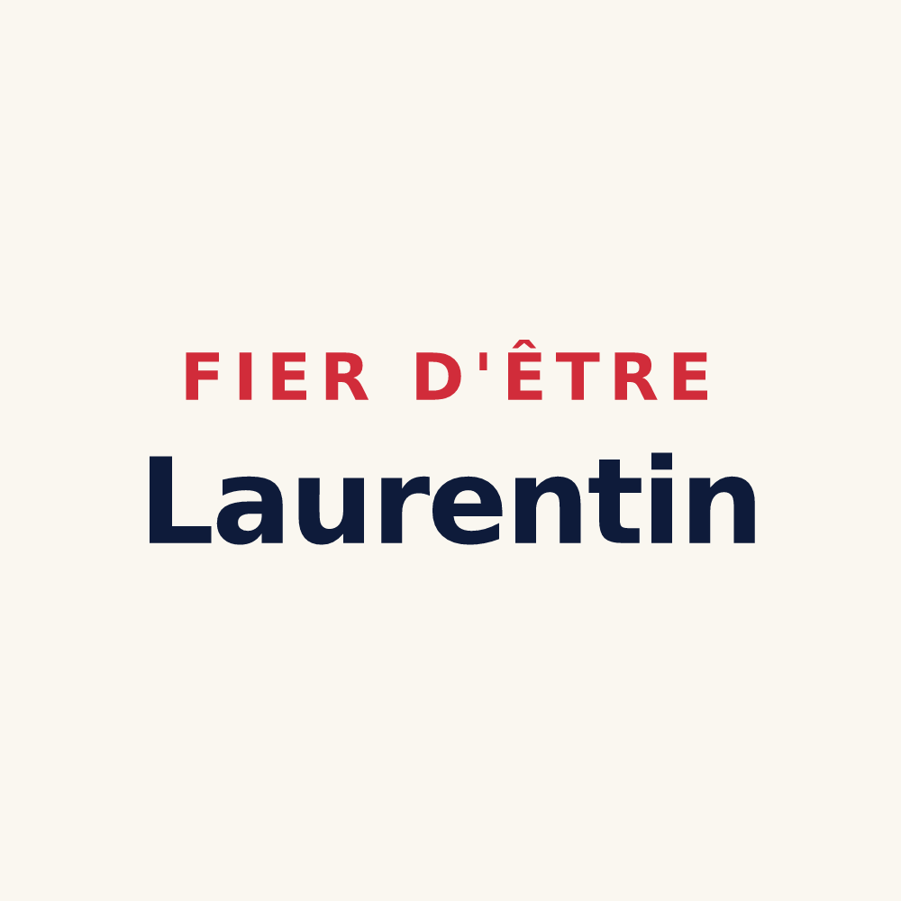 Tasse « Fier d'être Laurentin » — design pour Saint-Laurent