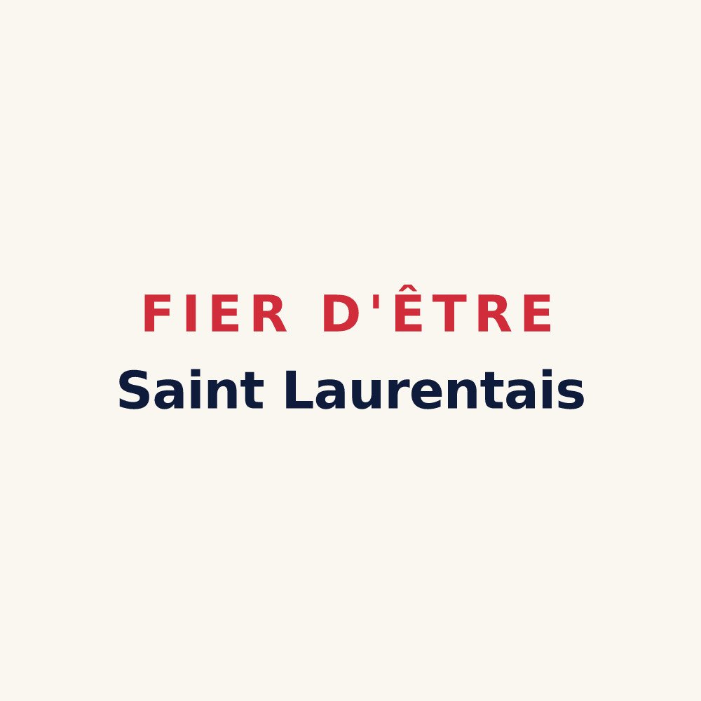 Tasse « Fier d'être Saint Laurentais » — design pour Saint-Laurent-la-Vernède
