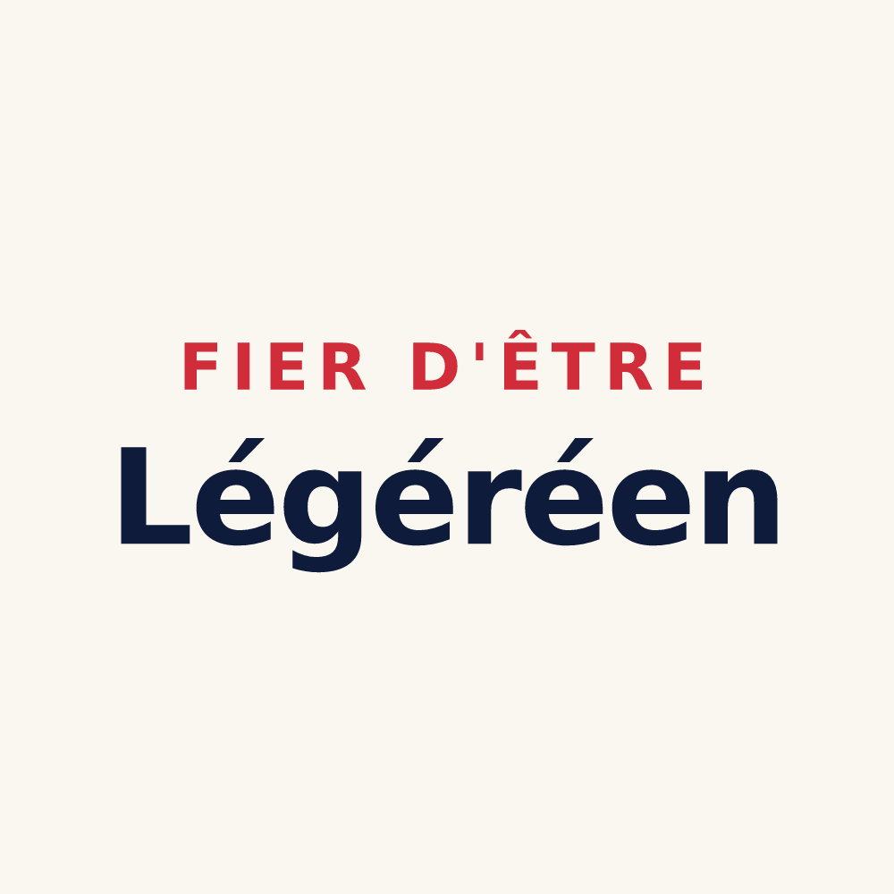 Tasse « Fier d'être Légéréen » — design pour Saint-Léger