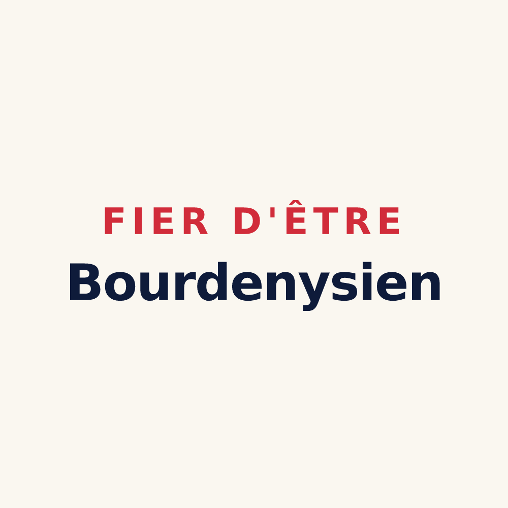 Tasse « Fier d'être Bourdenysien » — design pour Saint-Léger-du-Bourg-Denis