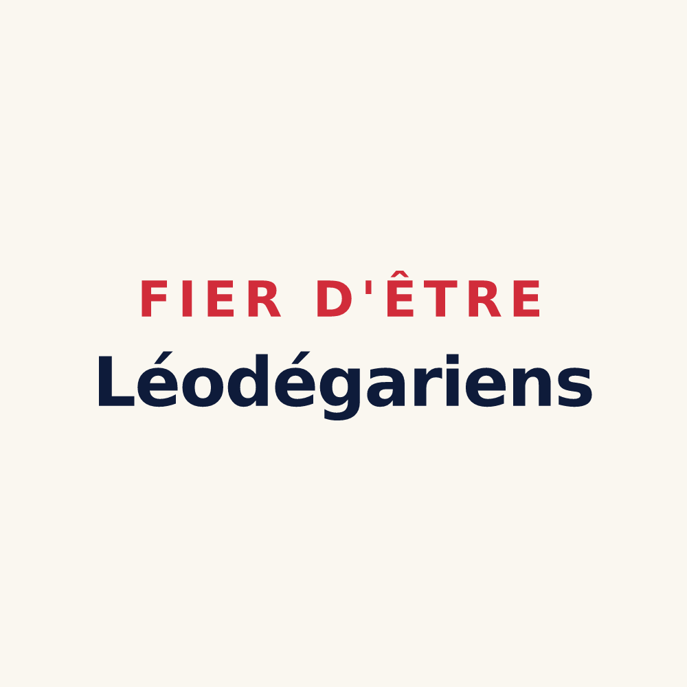 Tasse « Fier d'être Léodégariens » — design pour Saint-Léger-en-Yvelines