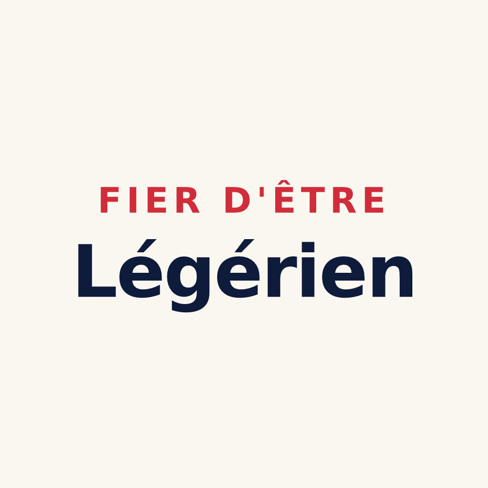 Tasse « Fier d'être Légérien » — design pour Saint-Léger-les-Vignes