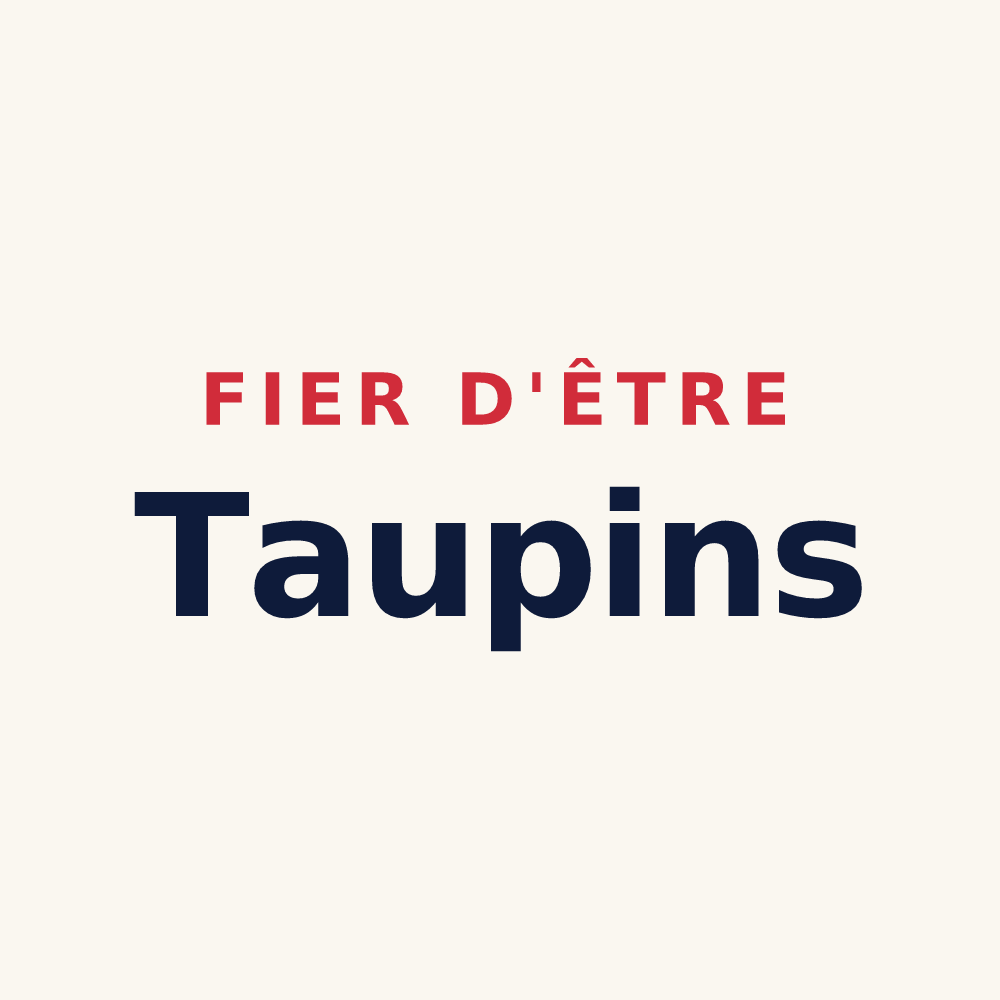 Tasse « Fier d'être Taupins » — design pour Saint-Léger-près-Troyes