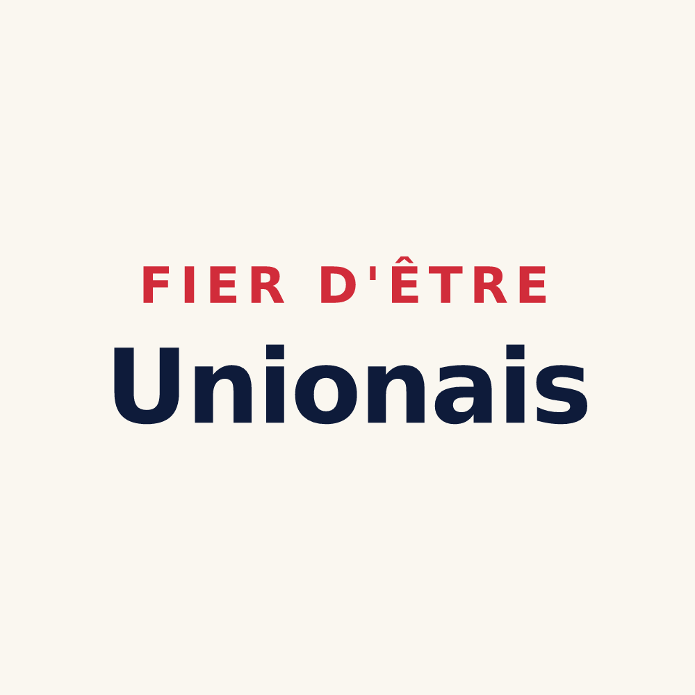Tasse « Fier d'être Unionais » — design pour Saint-Léger-sur-Sarthe