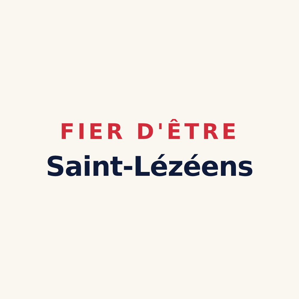 Tasse « Fier d'être Saint-Lézéens » — design pour Saint-Lézer