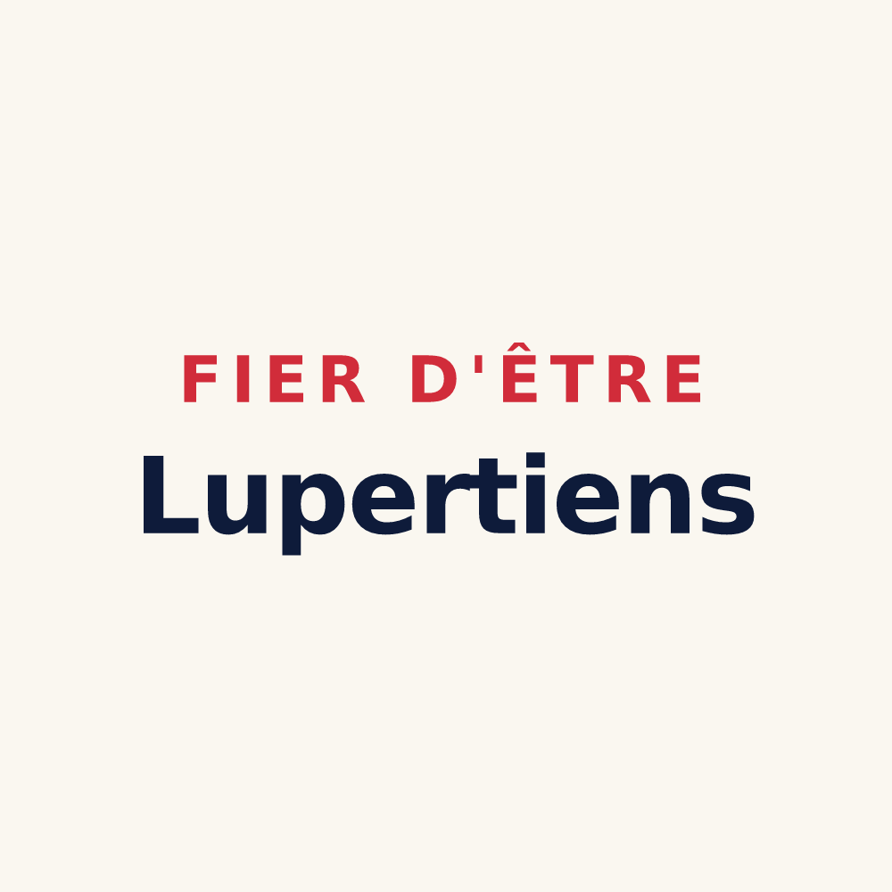 Tasse « Fier d'être Lupertiens » — design pour Saint-Loubert