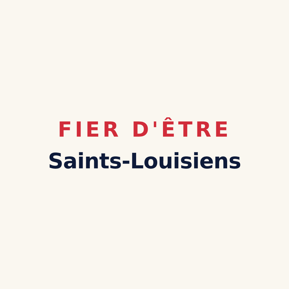 Tasse « Fier d'être Saints-Louisiens » — design pour Saint-Louis