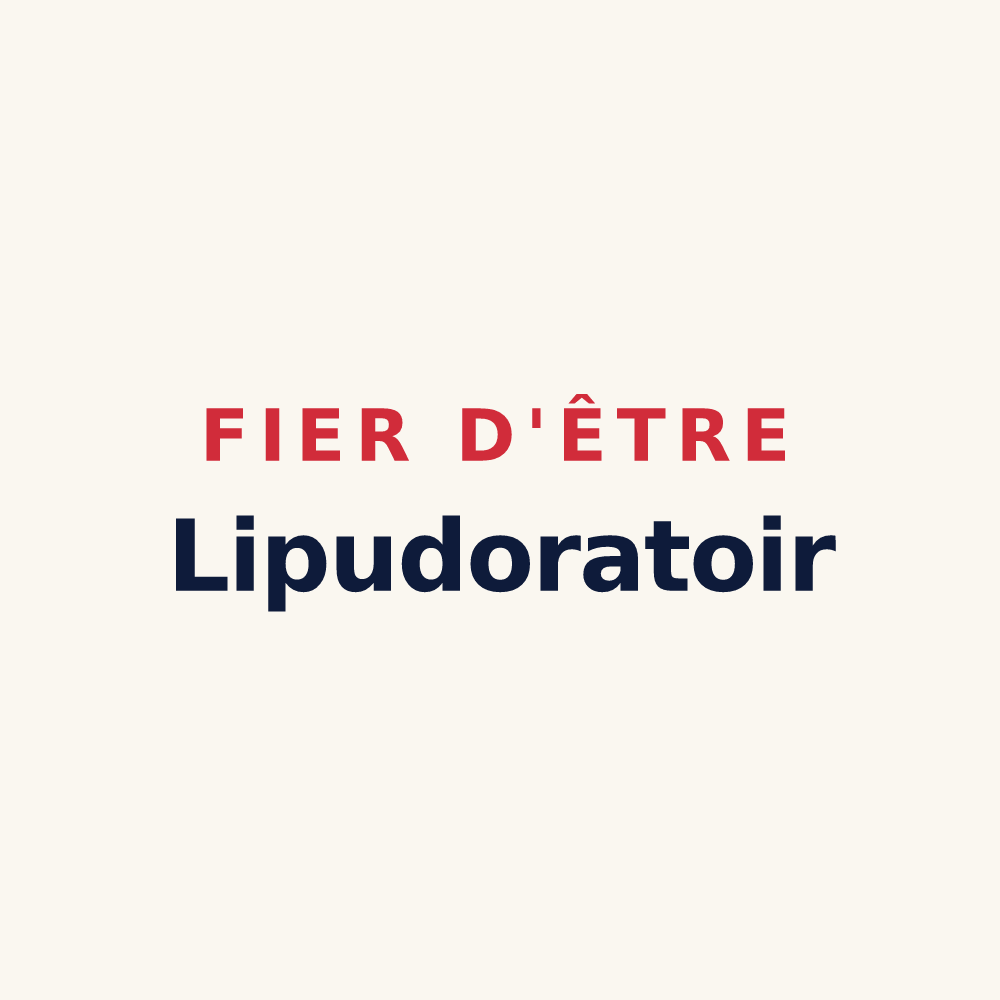 Tasse « Fier d'être Lipudoratoir » — design pour Saint-Loup-du-Dorat