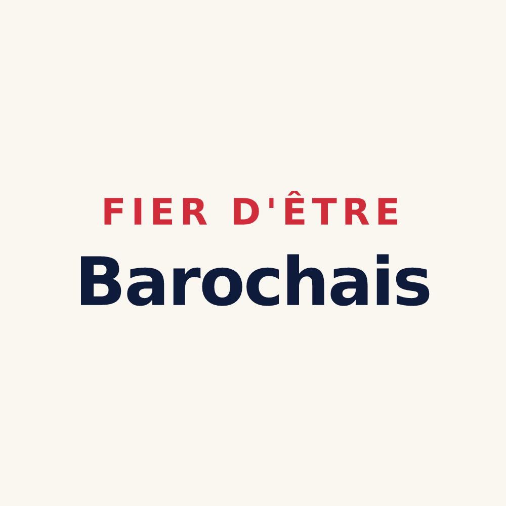 Tasse « Fier d'être Barochais » — design pour Saint-Loup-sur-Aujon