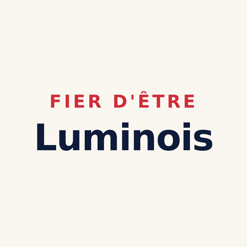 Tasse « Fier d'être Luminois » — design pour Saint-Lumine-de-Coutais