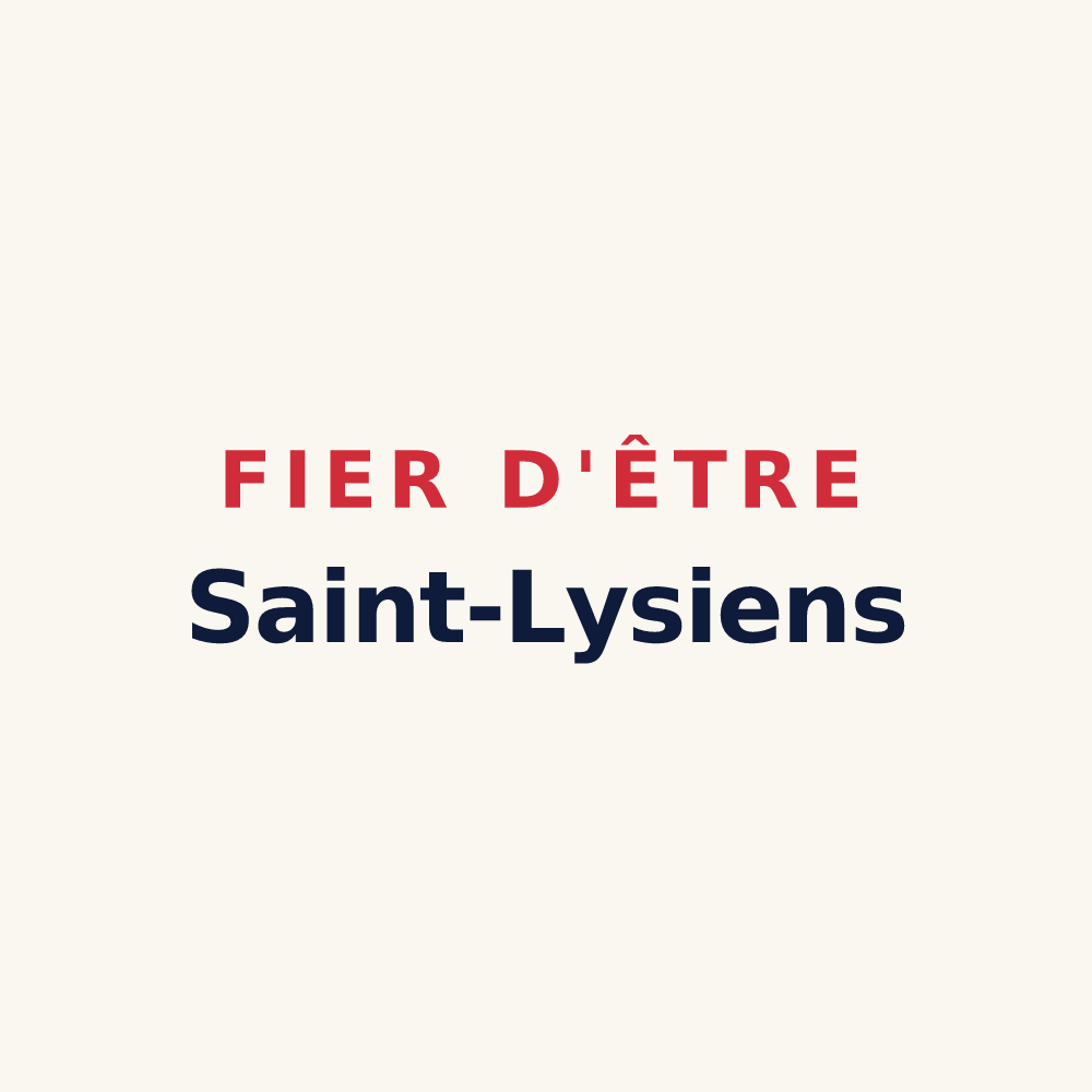 Tasse « Fier d'être Saint-Lysiens » — design pour Saint-Lys