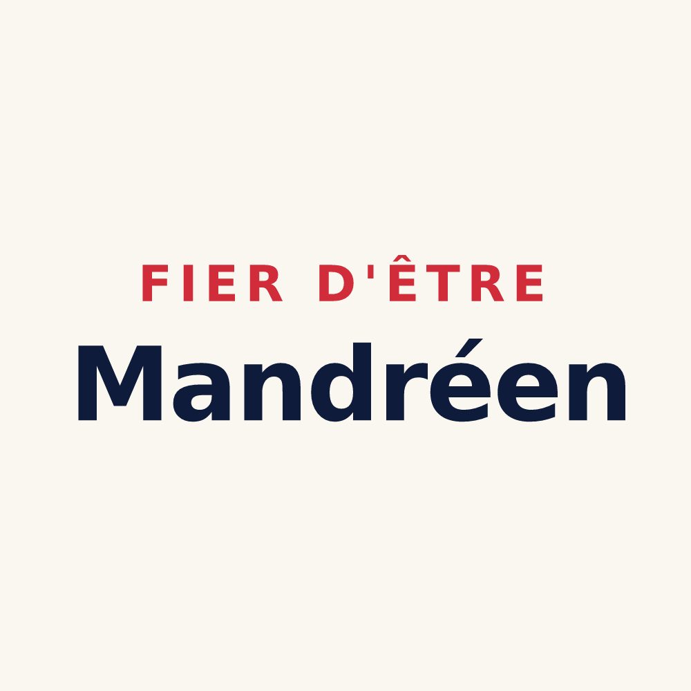 Tasse « Fier d'être Mandréen » — design pour Saint-Mandrier-sur-Mer