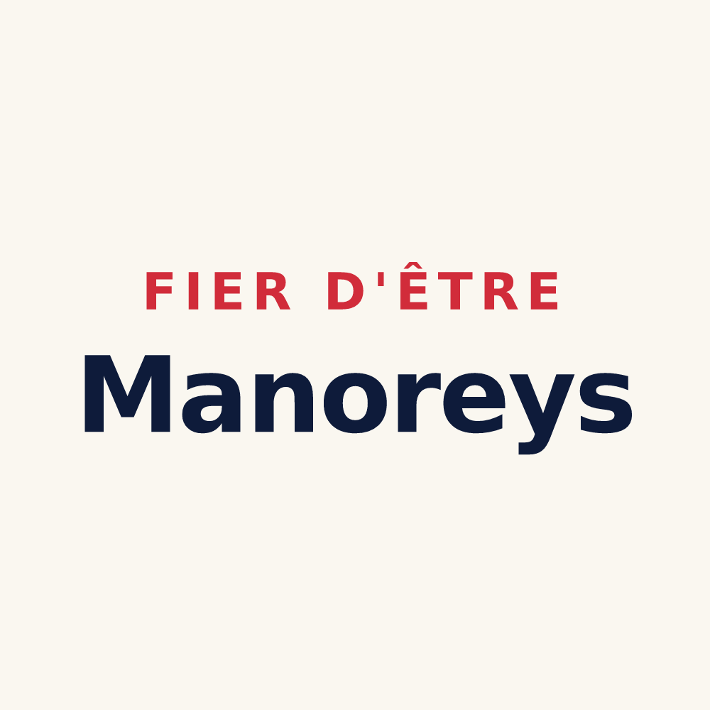 Tasse « Fier d'être Manoreys » — design pour Saint-Manvieu-Norrey