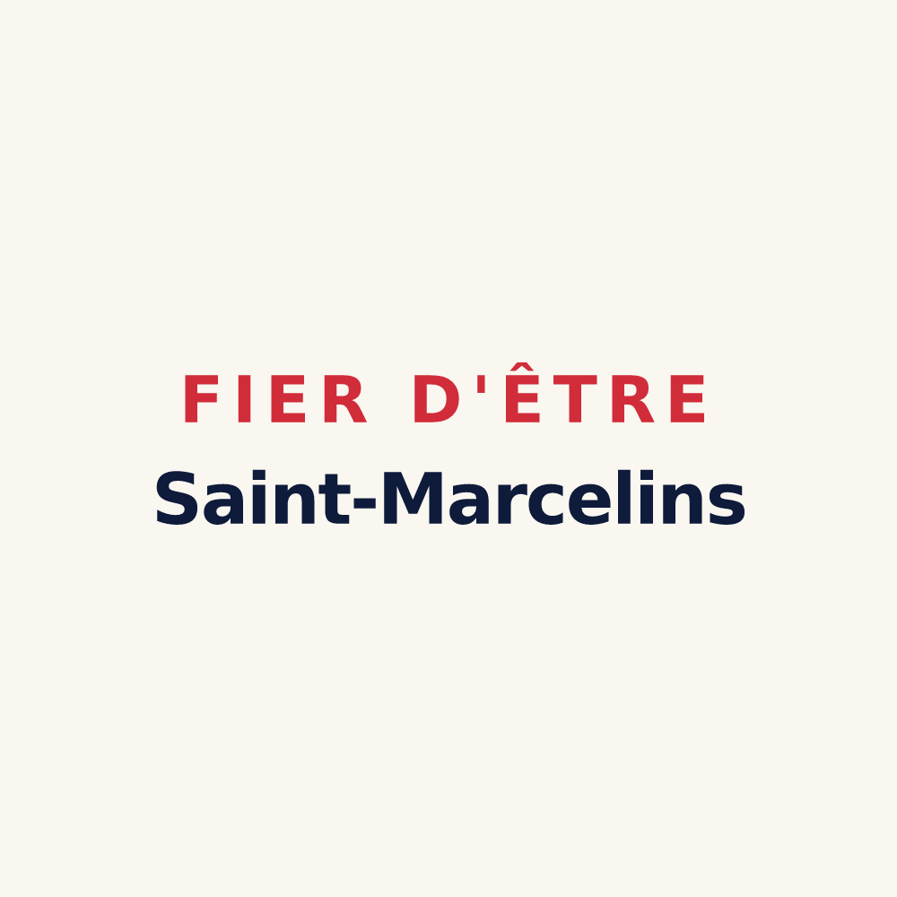 Tasse « Fier d'être Saint-Marcelins » — design pour Saint-Marcel