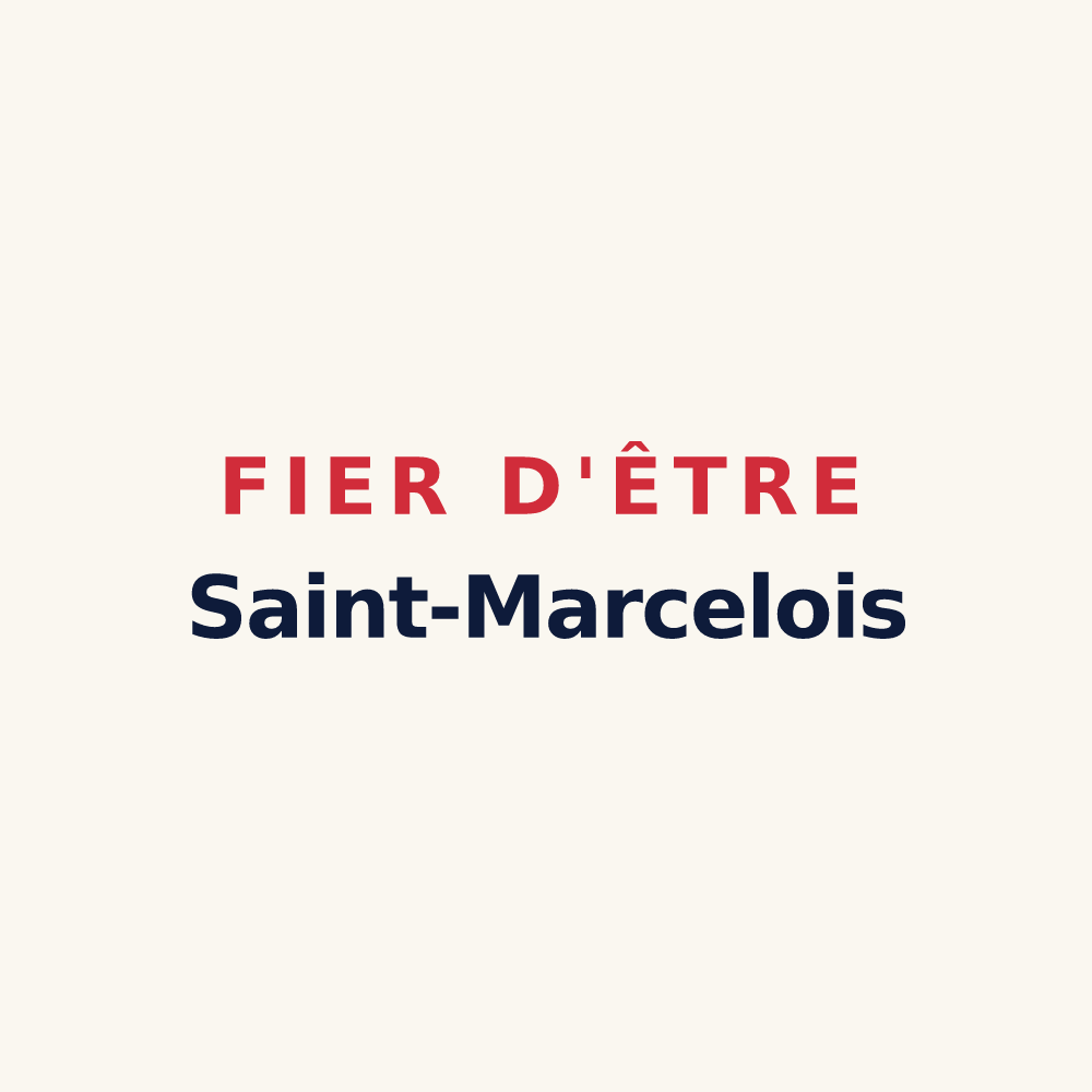 Tasse « Fier d'être Saint-Marcelois » — design pour Saint-Marcel-du-Périgord