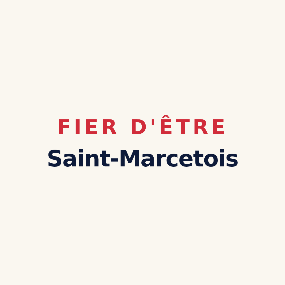 Tasse « Fier d'être Saint-Marcetois » — design pour Saint-Marcet