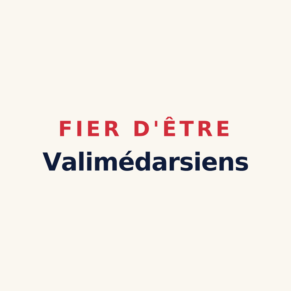 Tasse « Fier d'être Valimédarsiens » — design pour Saint-Mard-de-Vaux