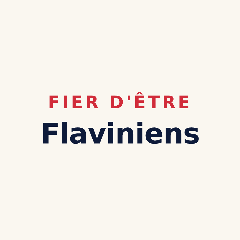 Tasse « Fier d'être Flaviniens » — design pour Saint-Mards-de-Fresne