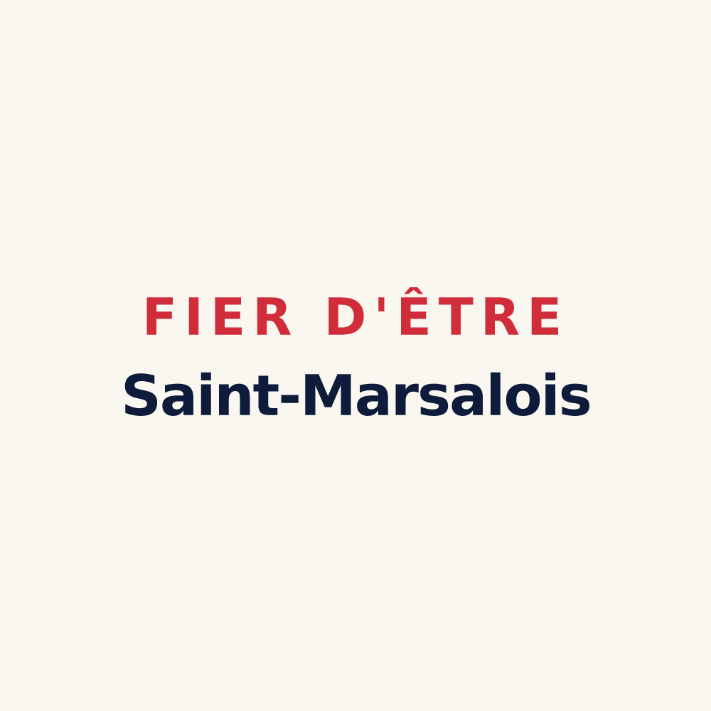 Tasse « Fier d'être Saint-Marsalois » — design pour Saint-Marsal
