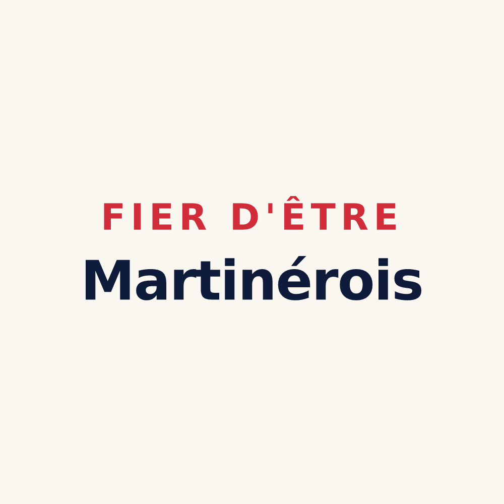 Tasse « Fier d'être Martinérois » — design pour Saint-Martin-d'Hères