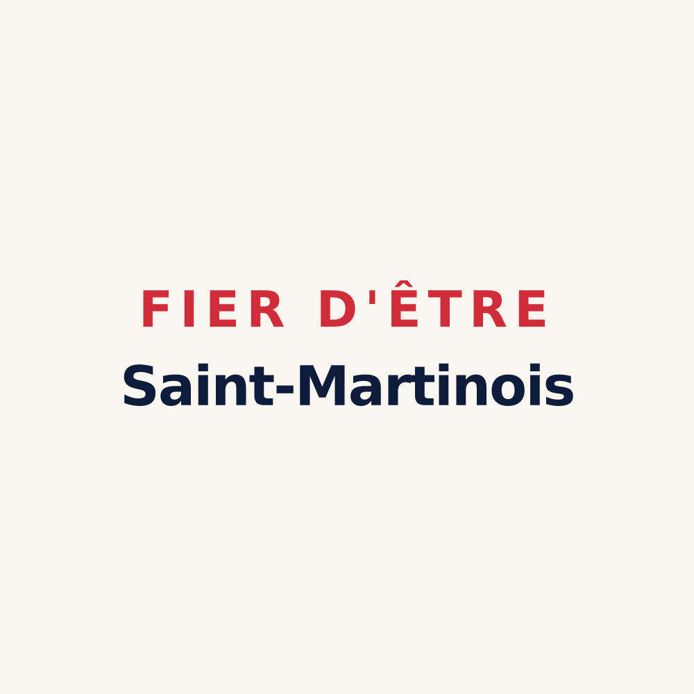Tasse « Fier d'être Saint-Martinois » — design pour Saint-Martin-de-Bréthencourt