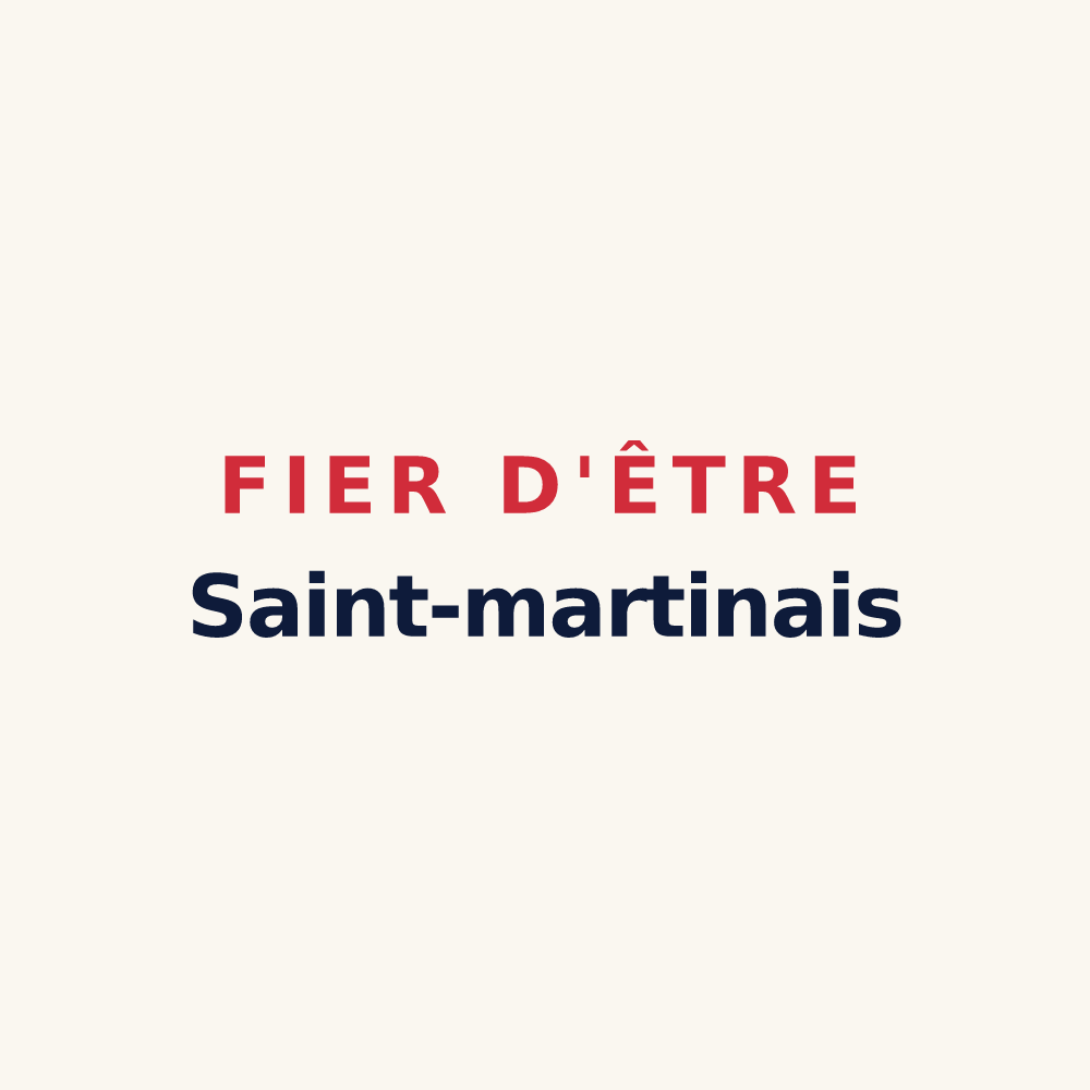 Tasse « Fier d'être Saint-martinais » — design pour Saint-Martin-de-Goyne