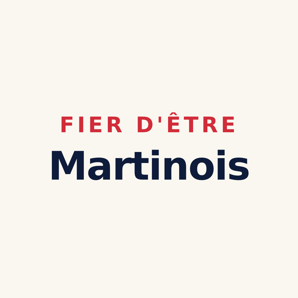 Tasse « Fier d'être Martinois » — design pour Saint-Martin-des-Champs