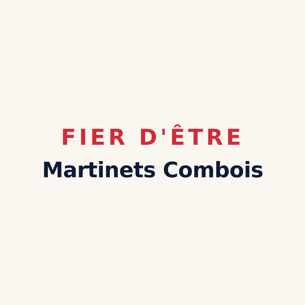 Tasse « Fier d'être Martinets Combois » — design pour Saint-Martin-des-Combes