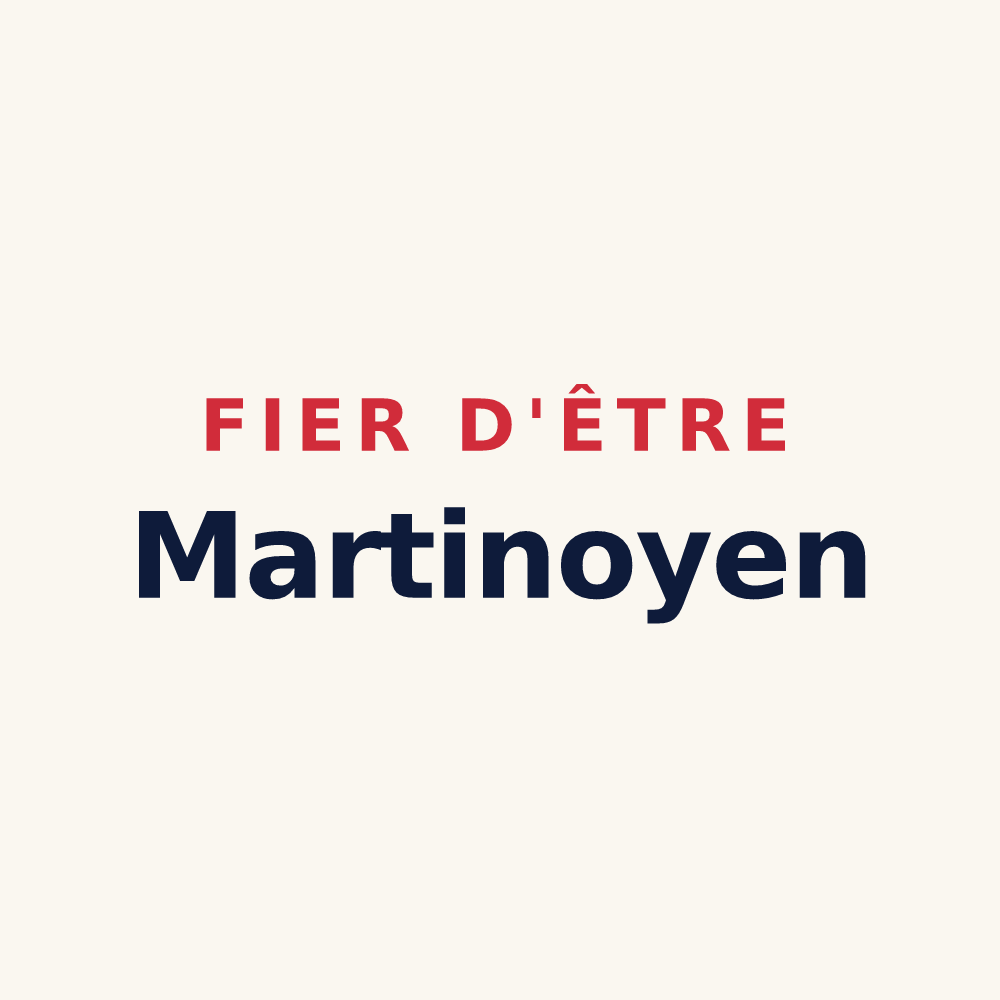 Tasse « Fier d'être Martinoyen » — design pour Saint-Martin-des-Noyers