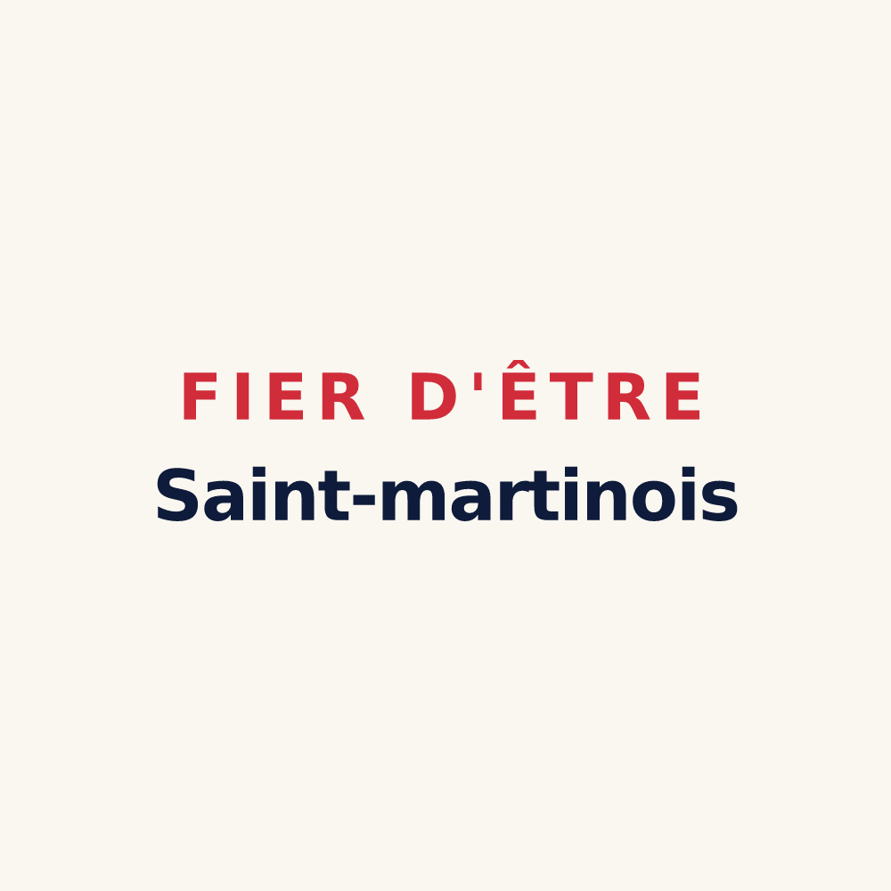 Tasse « Fier d'être Saint-martinois » — design pour Saint-Martin-la-Campagne