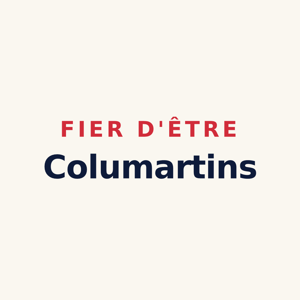 Tasse « Fier d'être Columartins » — design pour Saint-Martin-le-Colonel