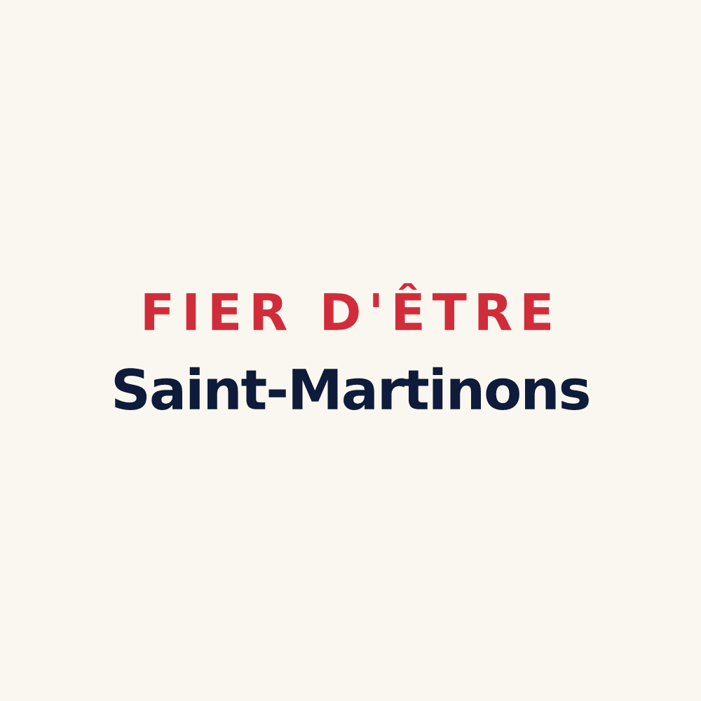 Tasse « Fier d'être Saint-Martinons » — design pour Saint-Martin-le-Redon
