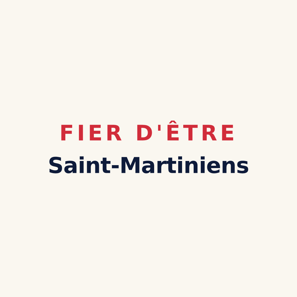 Tasse « Fier d'être Saint-Martiniens » — design pour Saint-Martin-le-Vieux