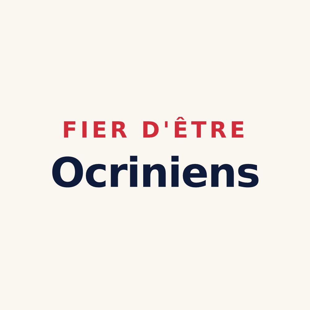 Tasse « Fier d'être Ocriniens » — design pour Saint-Martin-sur-Ocre