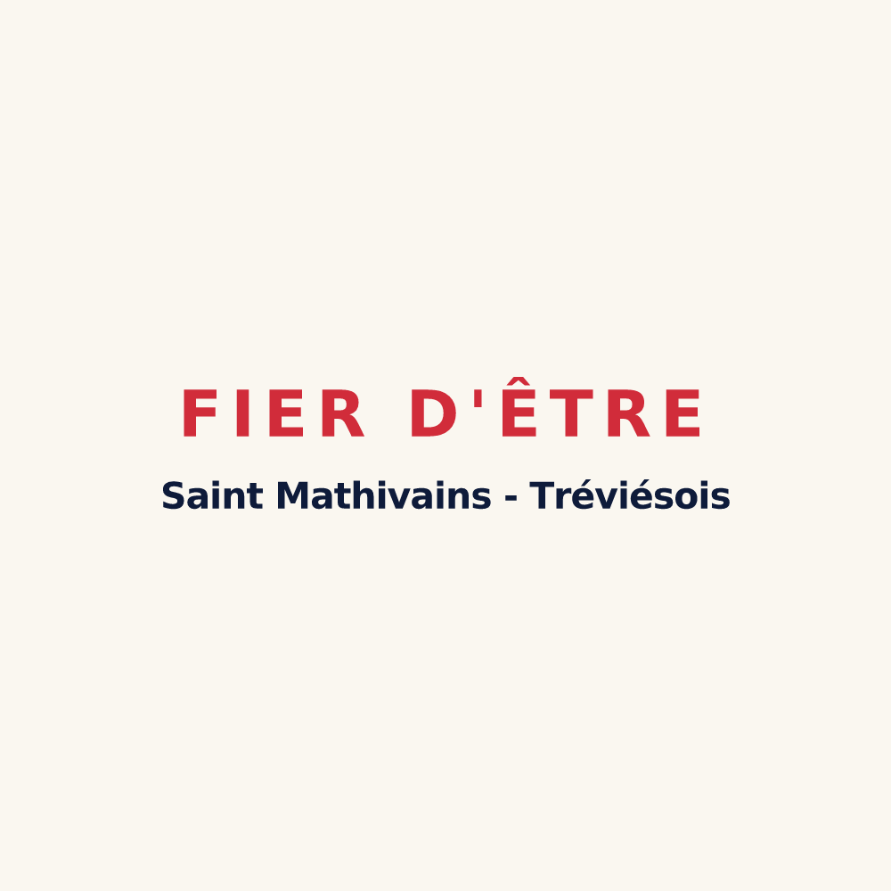 Tasse « Fier d'être Saint Mathivains - Tréviésois » — design pour Saint-Mathieu-de-Tréviers