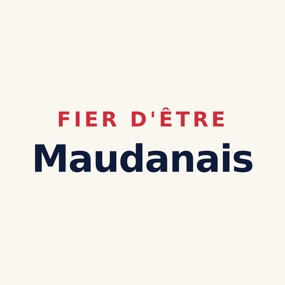 Tasse « Fier d'être Maudanais » — design pour Saint-Maudan