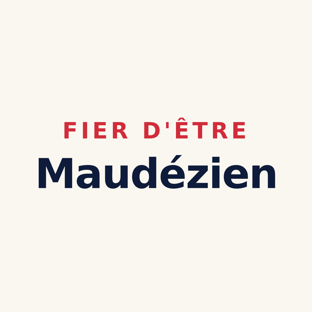Tasse « Fier d'être Maudézien » — design pour Saint-Maudez