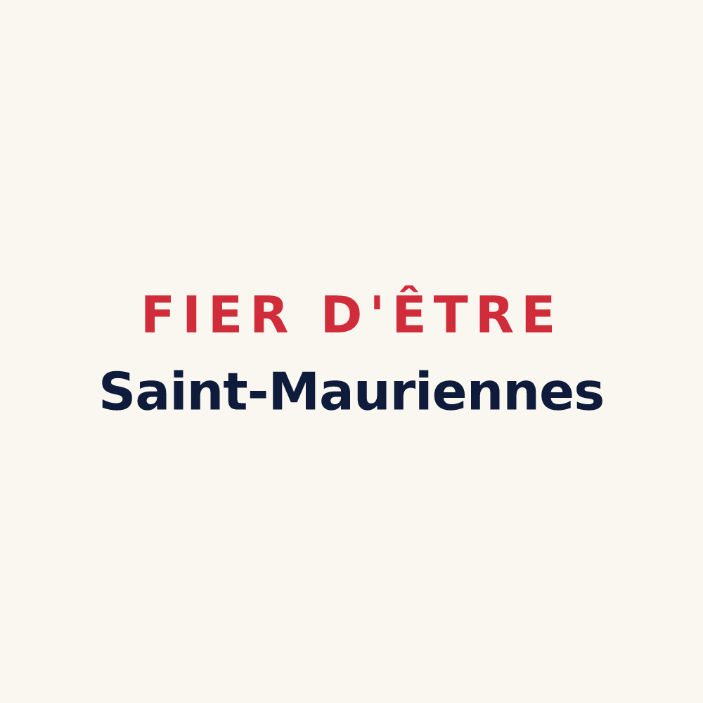 Tasse « Fier d'être Saint-Mauriennes » — design pour Saint-Maur