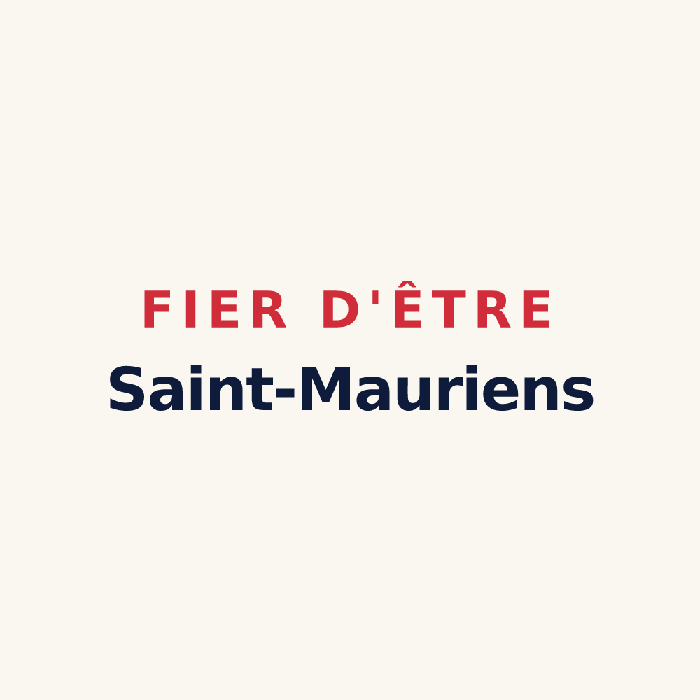 Tasse « Fier d'être Saint-Mauriens » — design pour Saint-Maur-des-Fossés