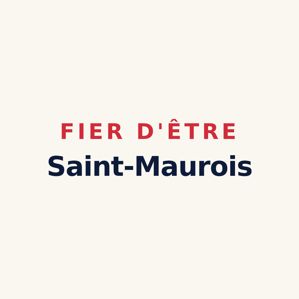 Tasse « Fier d'être Saint-Maurois » — design pour Saint-Maur