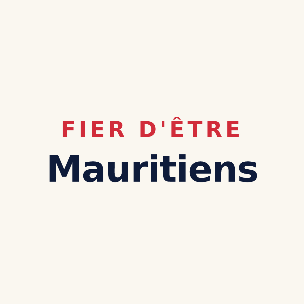 Tasse « Fier d'être Mauritiens » — design pour Saint-Maurice