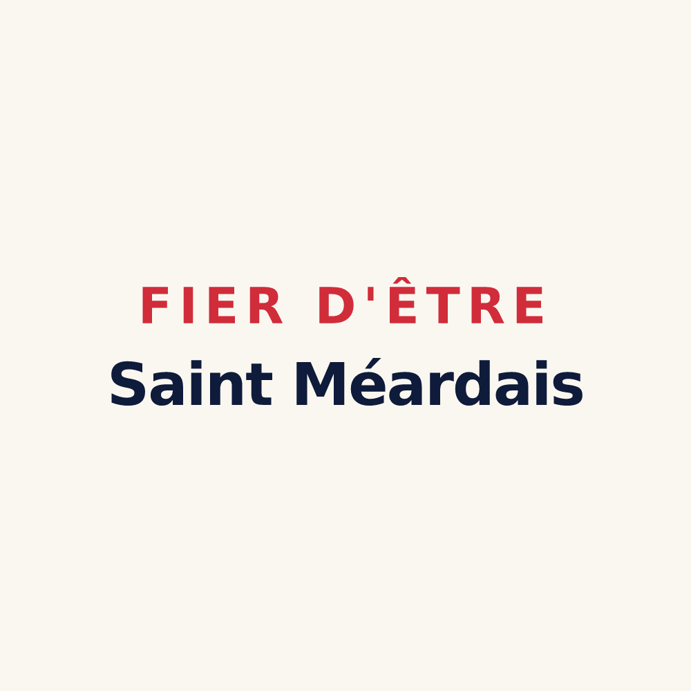 Tasse « Fier d'être Saint Méardais » — design pour Saint-Méard-de-Drône